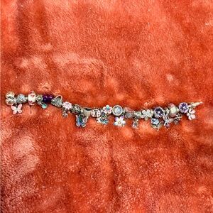 Linx bracelet with floral charms